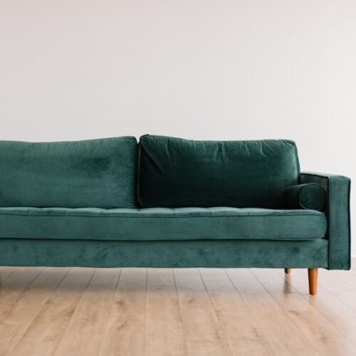 Sofa verde