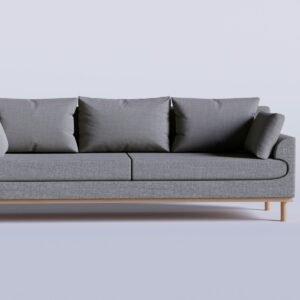 Sofa Brisa 2 mod - Linho Cinza