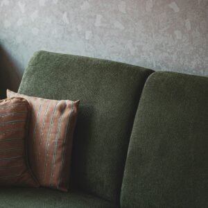 Sofa Bulle - Linho Verde Musgo